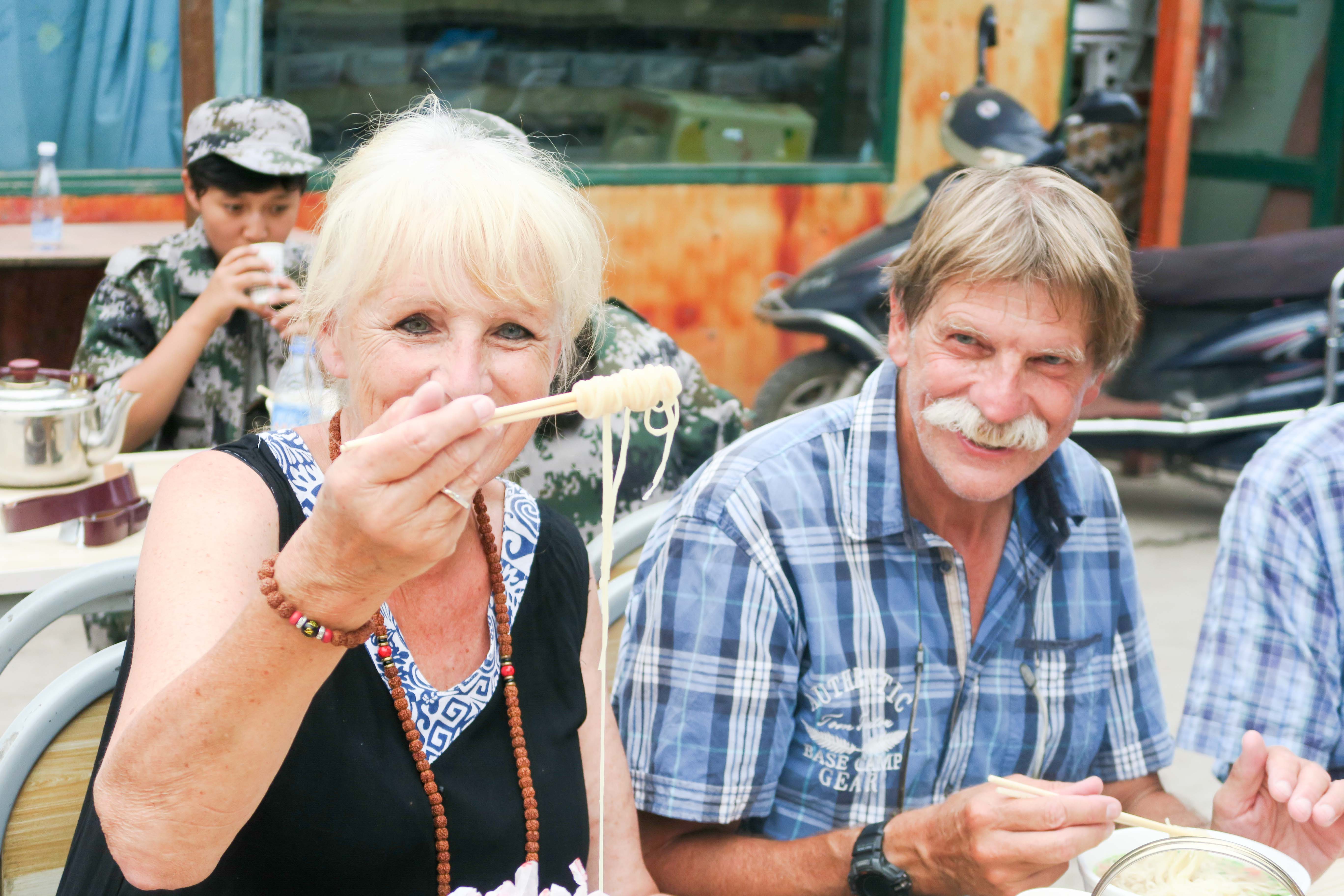 Ursula Haller und Reto Vannini auf der Seidenstrasse
