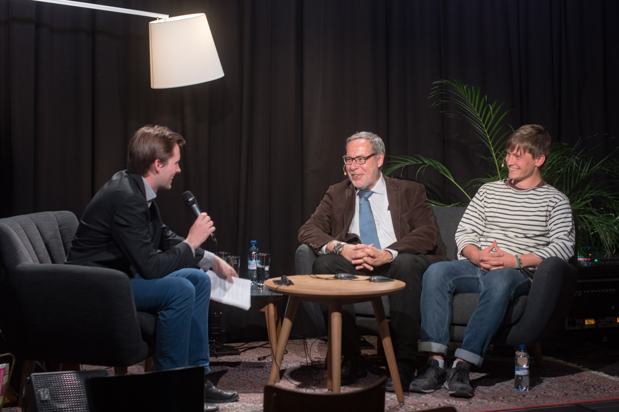 Hexenschuss und Kreuzbandriss: Alexander Tschäppät und Frédéric Mader im Generationentalk