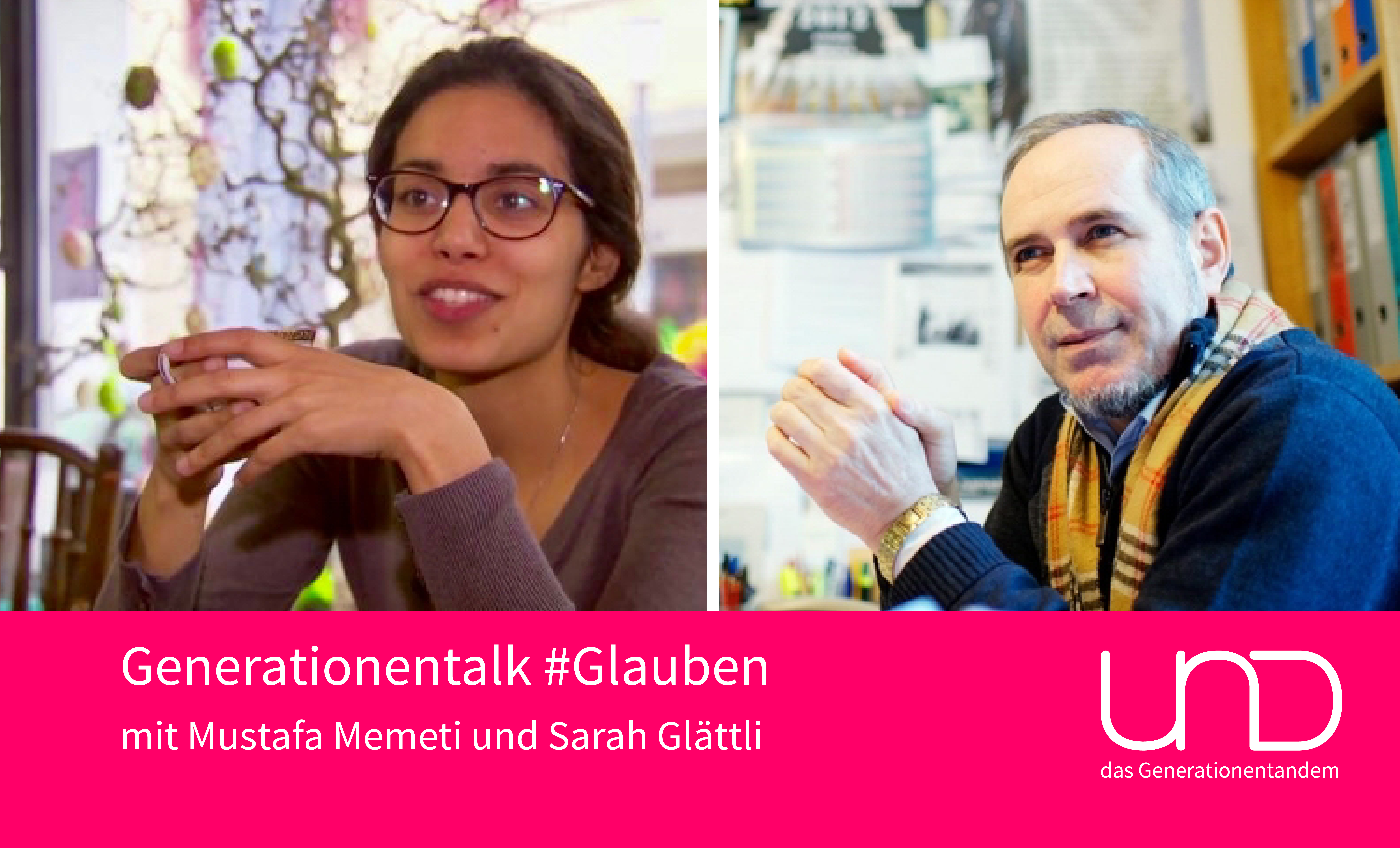 Gott und Glaube: Eine Pfarrerin und ein Imam debattieren im Generationentalk – jetzt nachhören