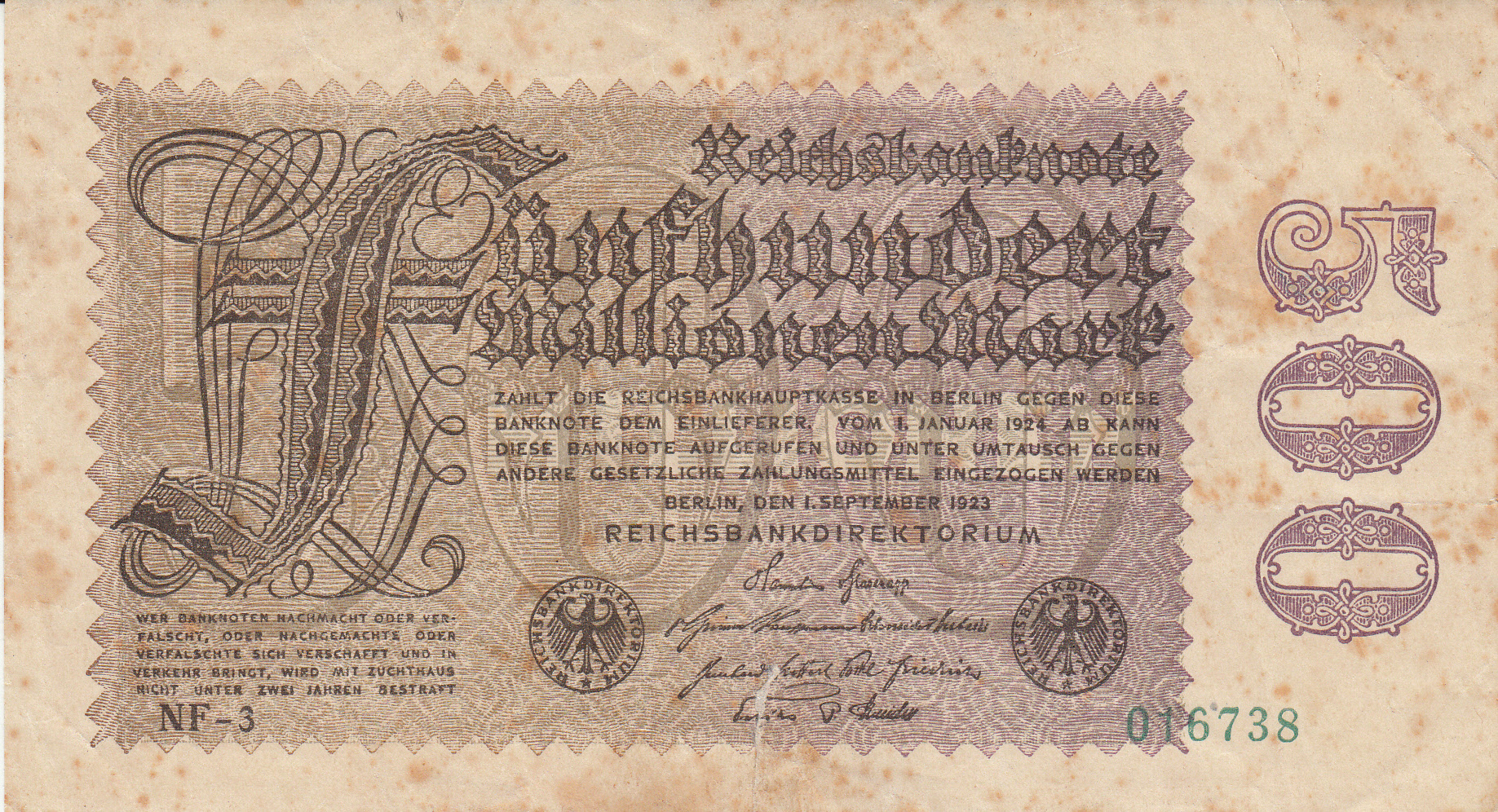 Ein Liter Milch für 360 Milliarden Mark – wenn Geld seinen Wert verliert