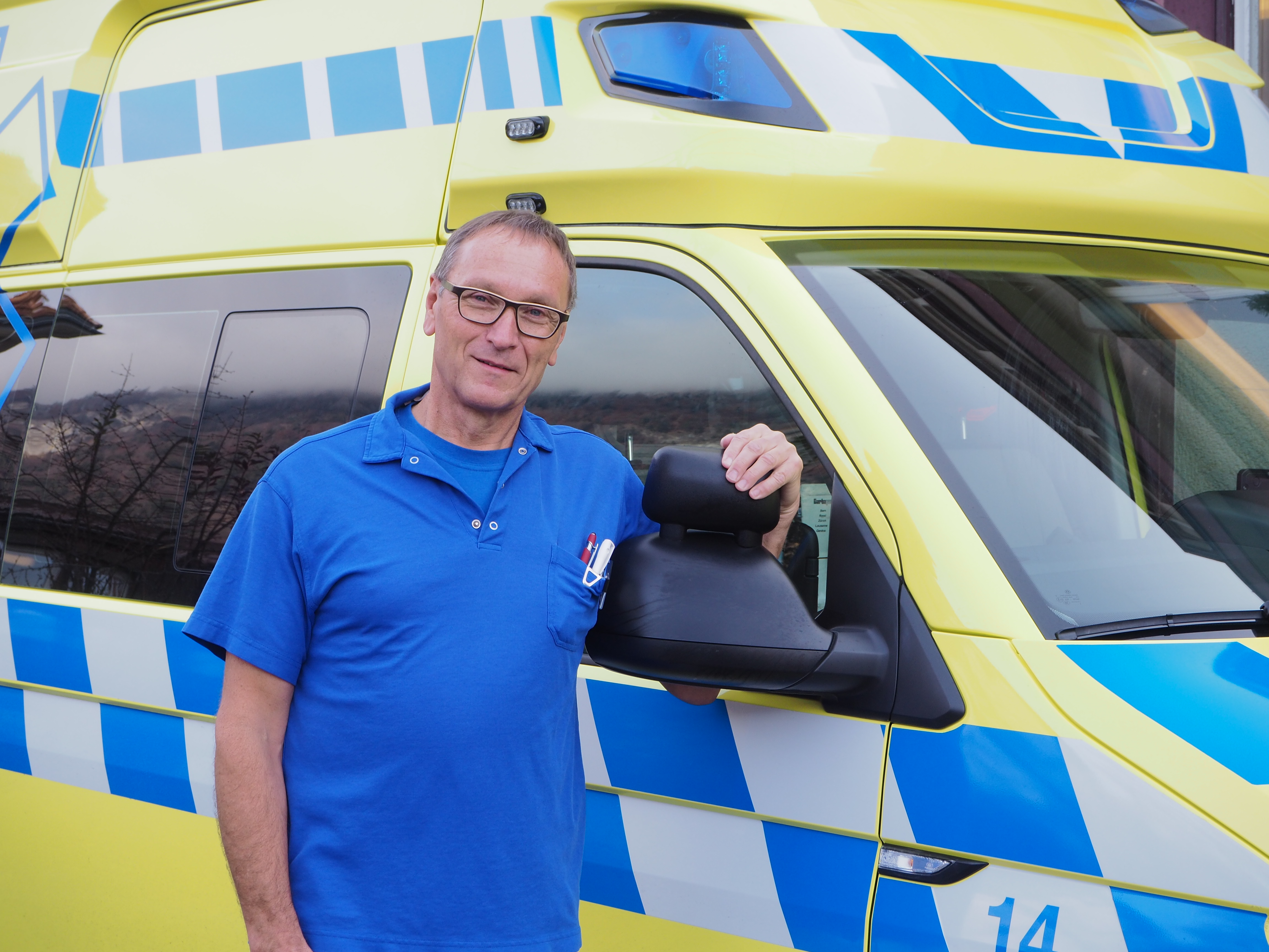 In einer Notrufzentrale aufgewachsen: Daniel Harder ist der geborene Lebensretter