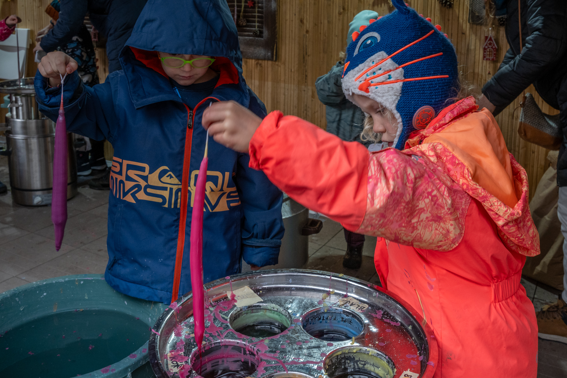 Thun und Bern im Dezember: Kerzenziehen mit UND Generationentandem