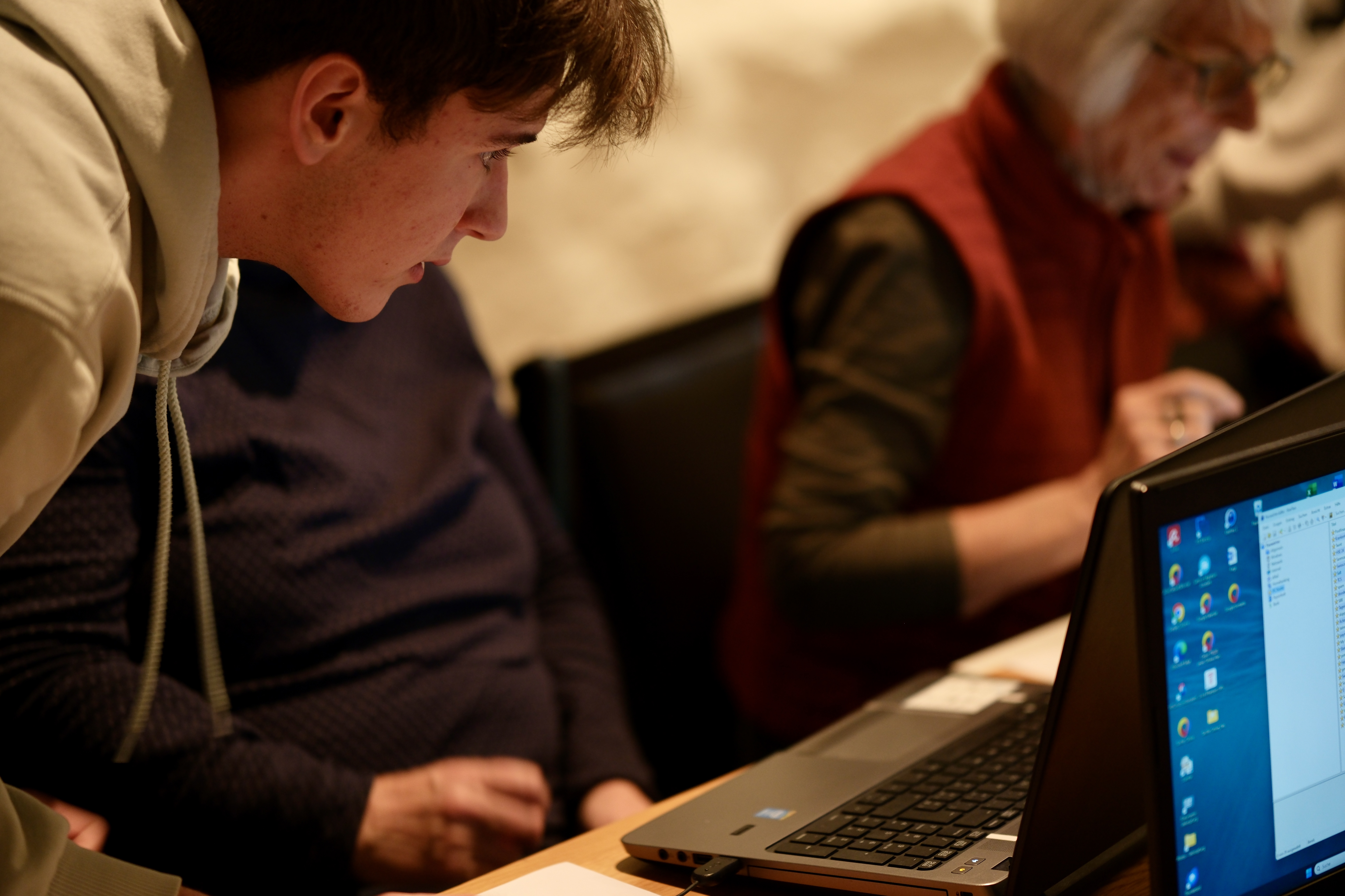 Damit alle den Anschluss behalten.