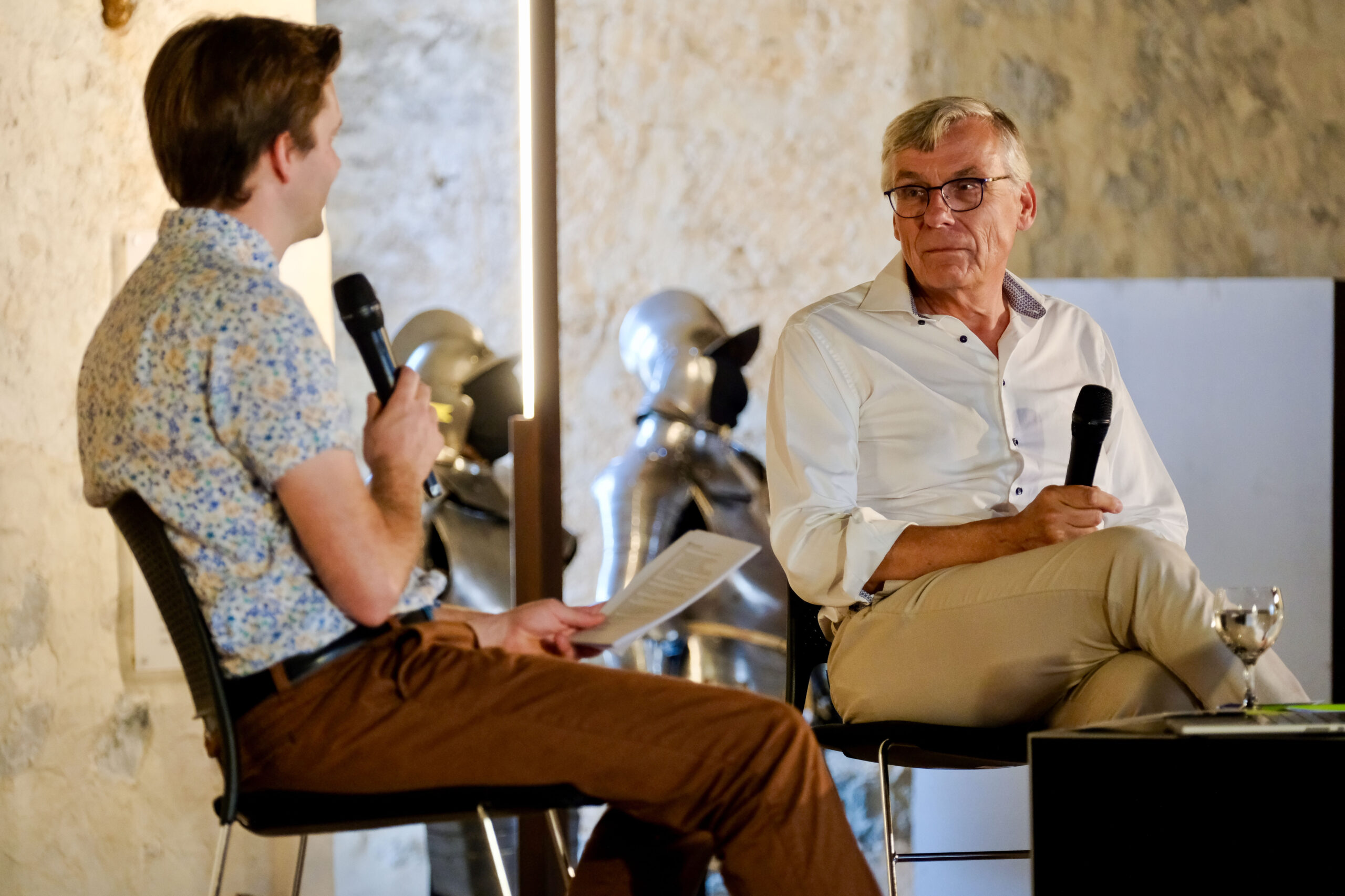 Spannung pur im Thuner Rittersaal mit Michel-André Fels